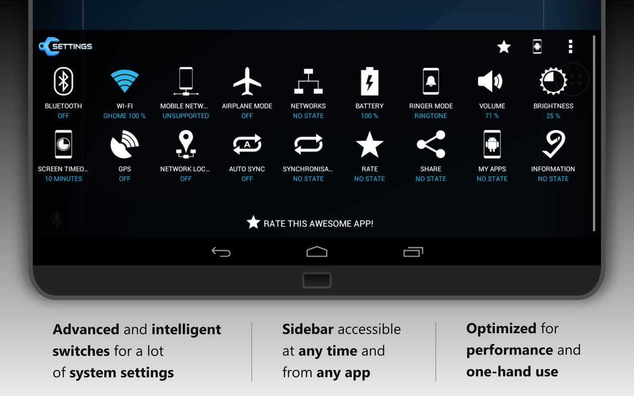 download settings android