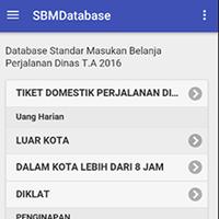 برنامه‌نما SBMDatabase 2016 عکس از صفحه