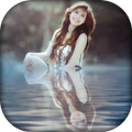 Water Reflection Photo Effect