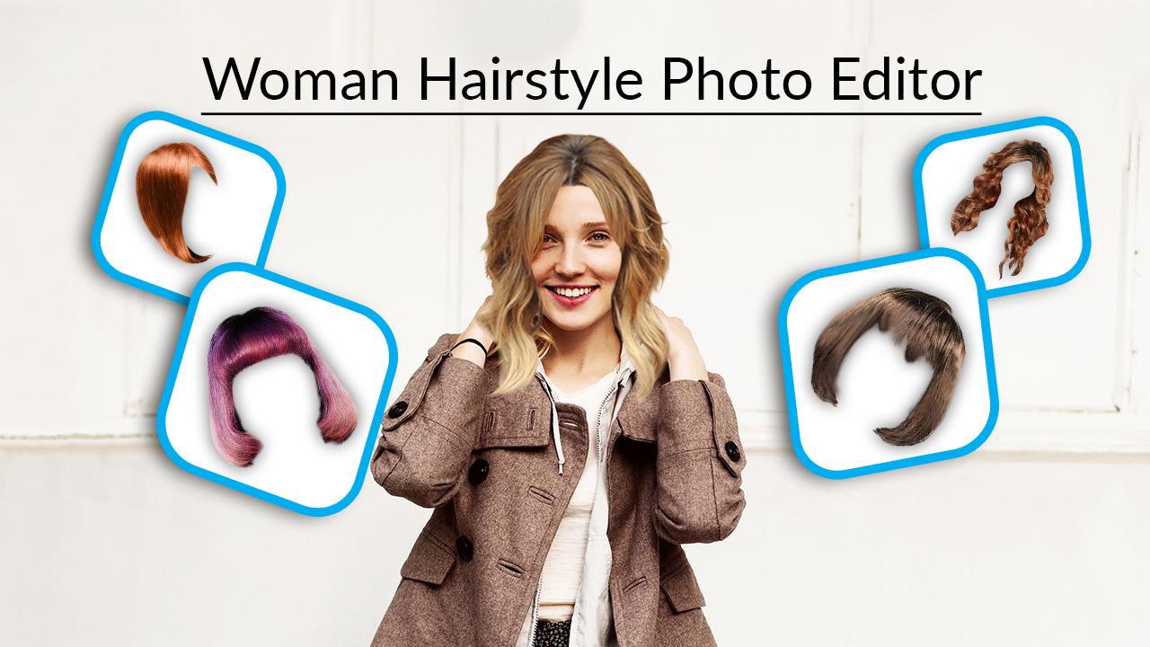 Woman Hairstyle Photo Editor APK للاندرويد تنزيل