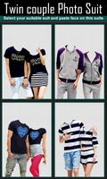 Twin Couple Photo Suit تصوير الشاشة 1