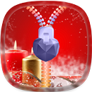 Candle Zipper Lock Screen APK