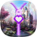 Castle Zipper Lock Screen APK