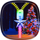 Christmas tree Zipper Lock icon