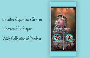 Cute Baby Zipper Lock Screen screenshot 3