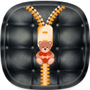 Black Zipper Lock Screen APK