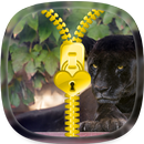 Zipper Lock : Black panther APK