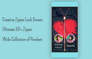 Broken heart Zipper LockScreen screenshot 3