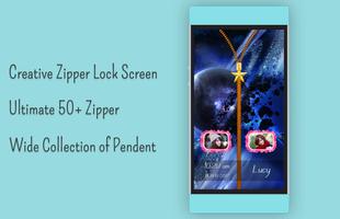 Galaxy Zipper Lock Screen capture d'écran 3