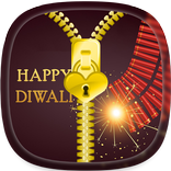 Diwali Zipper Lock Screen