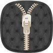Zipper Lock Screen : Leather