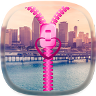 Miami Zipper Lock Screen icon