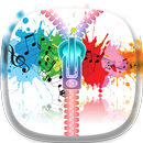 Music Zipper Lock Screen APK
