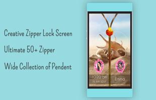 Sea shells Zipper Lock Screen syot layar 3