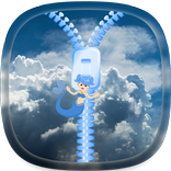 Sky Zipper Lock Screen