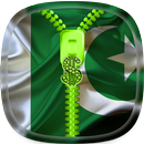 Pakistan Flag Zipper Lock APK