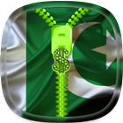 Pakistan Flag Zipper Lock icône