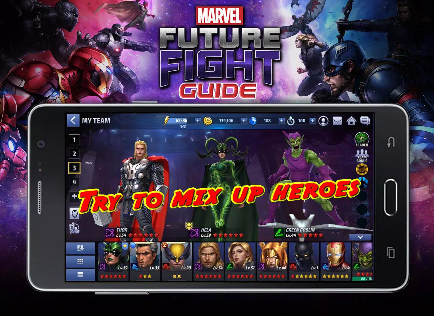 Game Guide For MARVEL Future Fight APK for Android Download