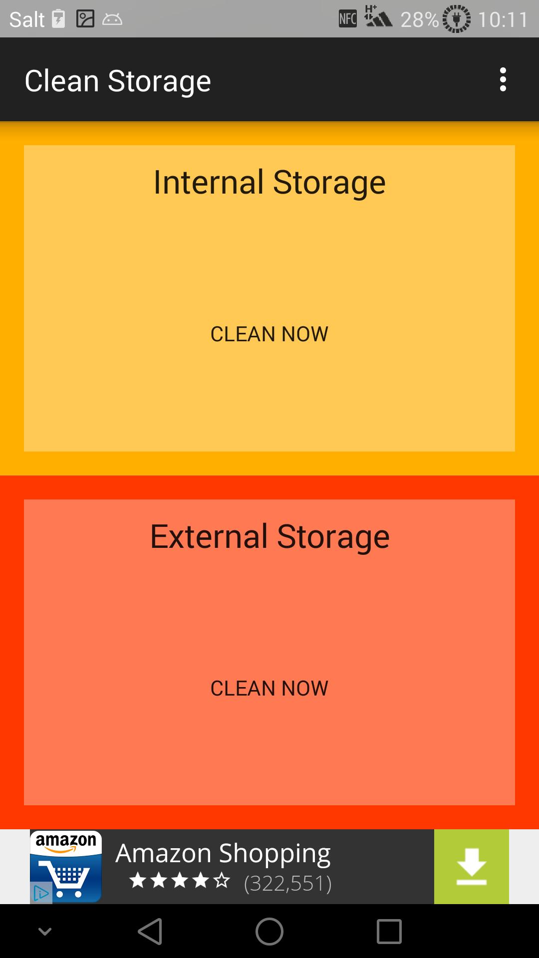 Clean Storage Android.