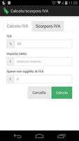 Calcolo/scorporo IVA screenshot 2