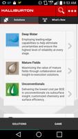 Halliburton Solutions Poster
