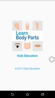 Kids Education Learn Body Parts Affiche