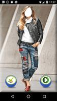 Girls Jeans Beauty Affiche