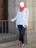 Hijab Selfie - Blue Jeans ภาพหน้าจอ 3