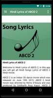Hindi Lyrics of ABCD 2 capture d'écran 1