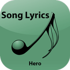 Hindi Lyrics of Hero icône