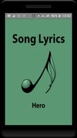 Hindi Lyrics of Hero Affiche