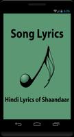 Hindi Lyrics of Shaandaar पोस्टर