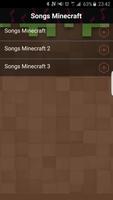 Songs Minecraft Affiche