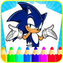 Livro de colorir para Sonic APK