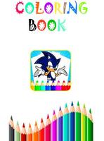 Coloring Book For Sonic Games poster