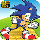Sonic-Games 4k wallpaper icône
