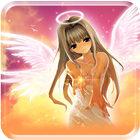 Angel Anime Live Wallpaper أيقونة