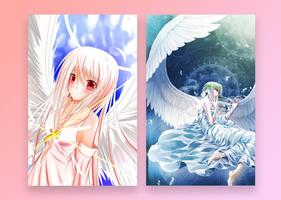 Angel Anime Live Wallpaper Ekran Görüntüsü 3