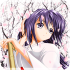 Anime Girl HD Live Wallpaper simgesi