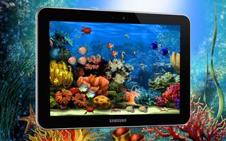 Marine Aquarium LiveWallpaper Affiche