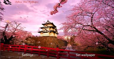 Sakura HD Live Wallpaper plakat