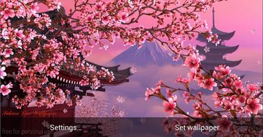 Sakura HD Live Wallpaper capture d'écran 1