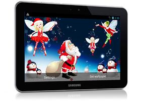 Santa Claus Live Wallpaper 截图 1