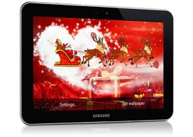 Santa Claus Live Wallpaper 스크린샷 2