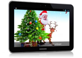 Santa Claus Live Wallpaper 스크린샷 3