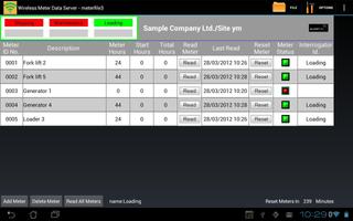 Wireless Meter Data Server الملصق