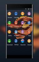 Theme for Xperia Ion: Golden Wallpaper & Icons screenshot 1