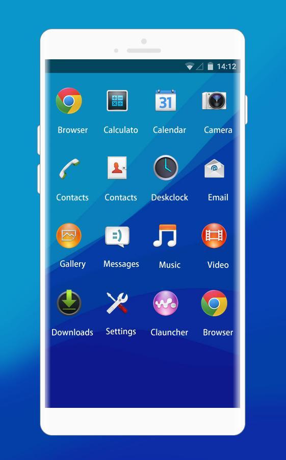 Theme Xperia M4 Aqua HD for Android - APK Download