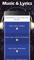 Sorry Not Sorry - Demi Lovato Music & Lyrics اسکرین شاٹ 1