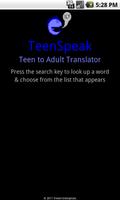 TeenSpeak screenshot 1